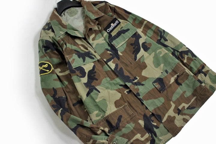NATO 迷彩服 Lサイズ コットン Carharttワンポイントワッペン