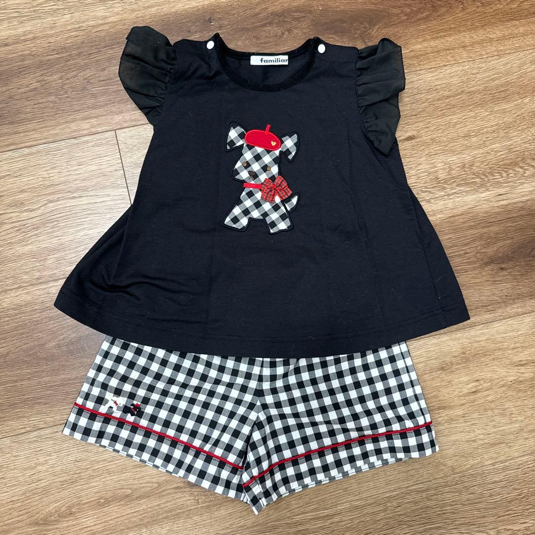 【美品】チュニックとショートパンツセット