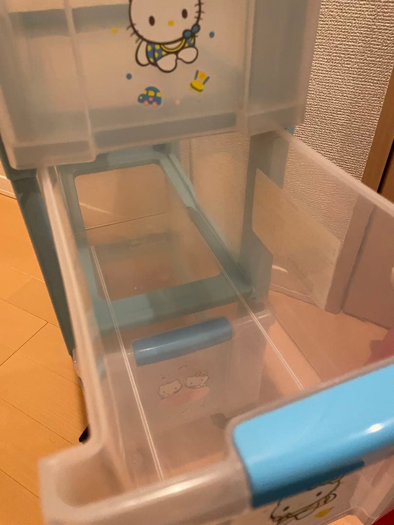 ハローキティ　平成レトロ　衣装ケース　チェスト　ベビーキティ