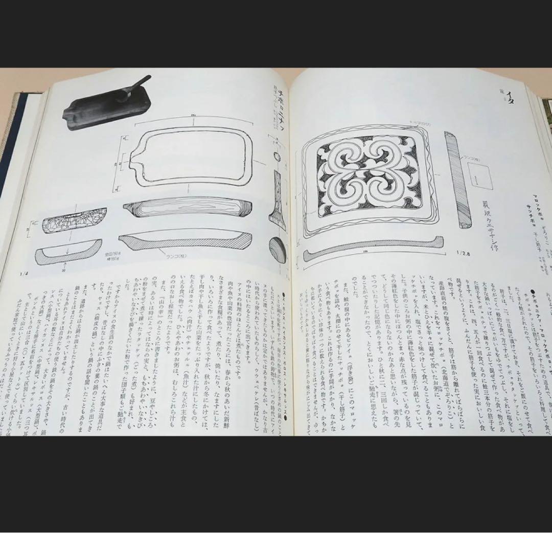 大型本　アイヌの民具