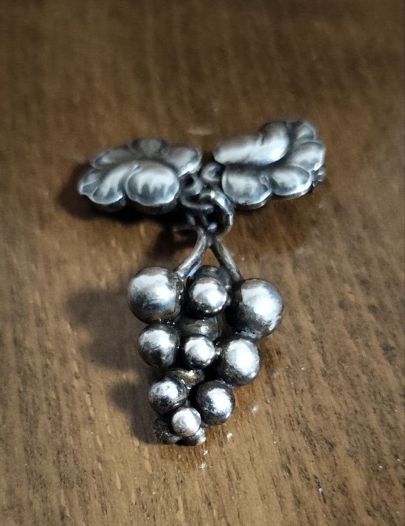 ジョージジェンセン　ブローチ葡萄