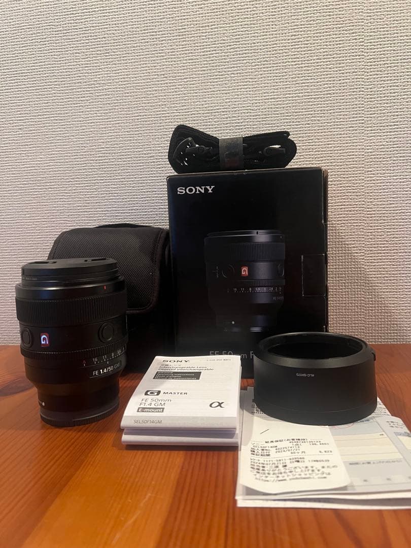 【18万→15万値下げ】SONY FE 50mm F1.4 GM レンズ