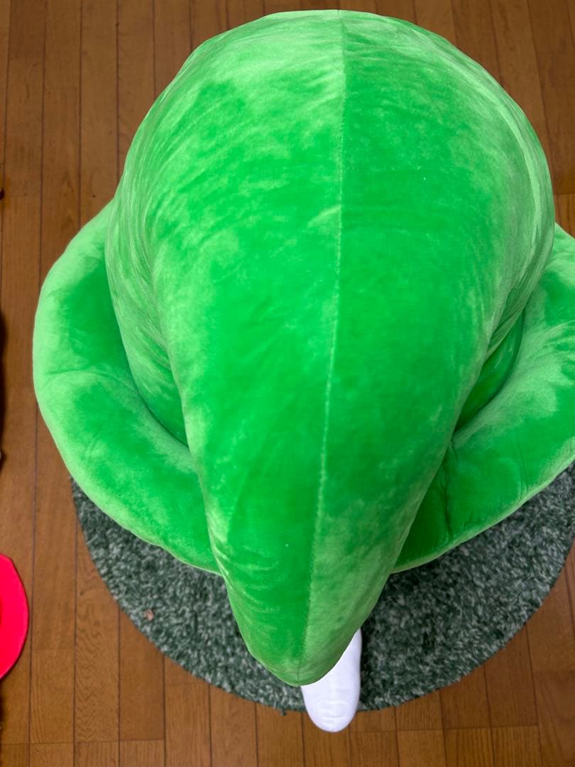 緑色　みどりくん　VILLAGE/VANGUARD 巨大ぬいぐるみ