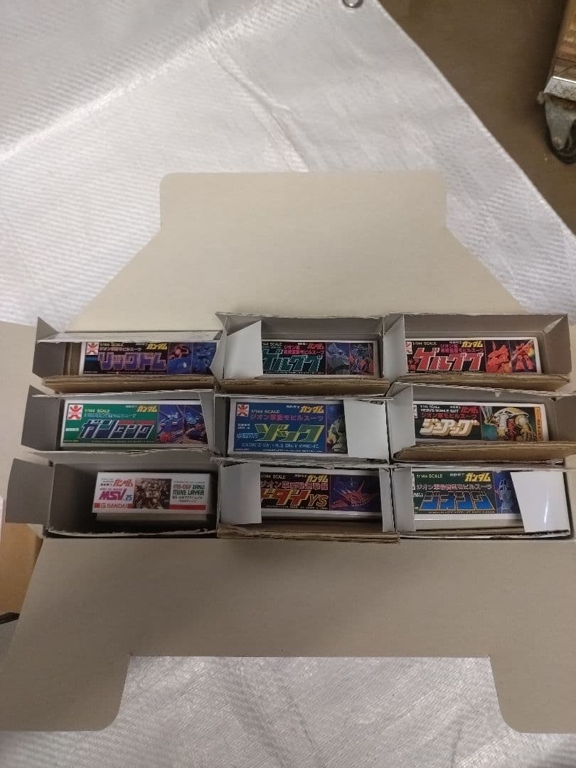 ガンプラコレクションDX、vol1.2 キャラコレボックス20thセット