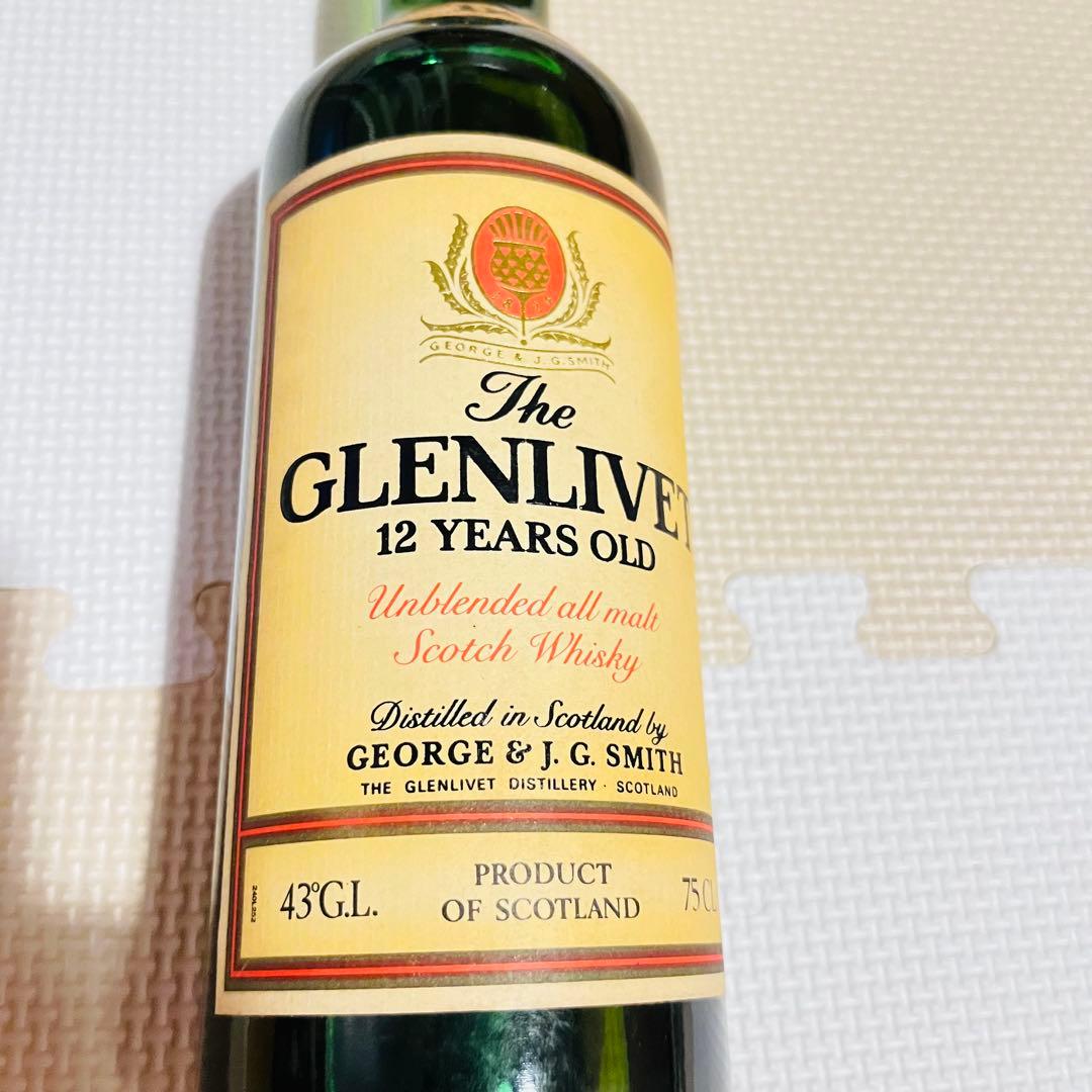 【古酒】ザ・グレンリベット ピュアシングルモルト 12年 750ml