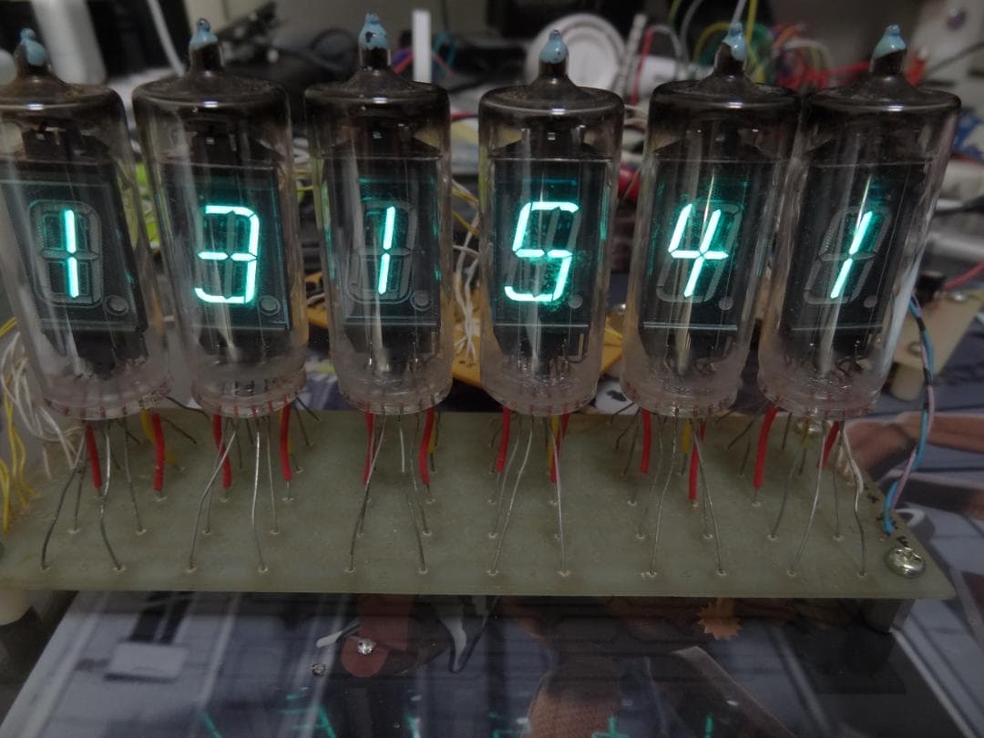 NEC VFD LD8113 x6本　時計