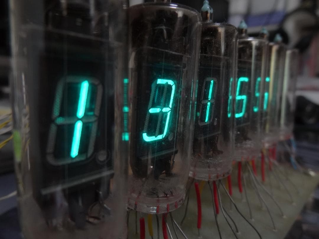 NEC VFD LD8113 x6本　時計