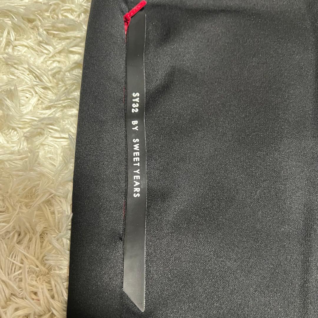 SY32 BY SWEET YEARS ゴルフ パンツ レディース ブラック