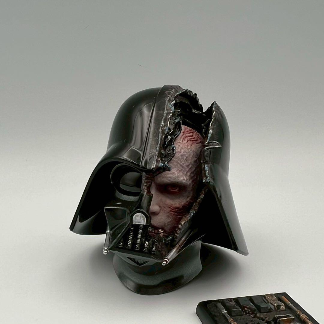 ホットトイズ　ダースベイダー　スターウォーズ　1/6　フィギュア　ダメージヘッド