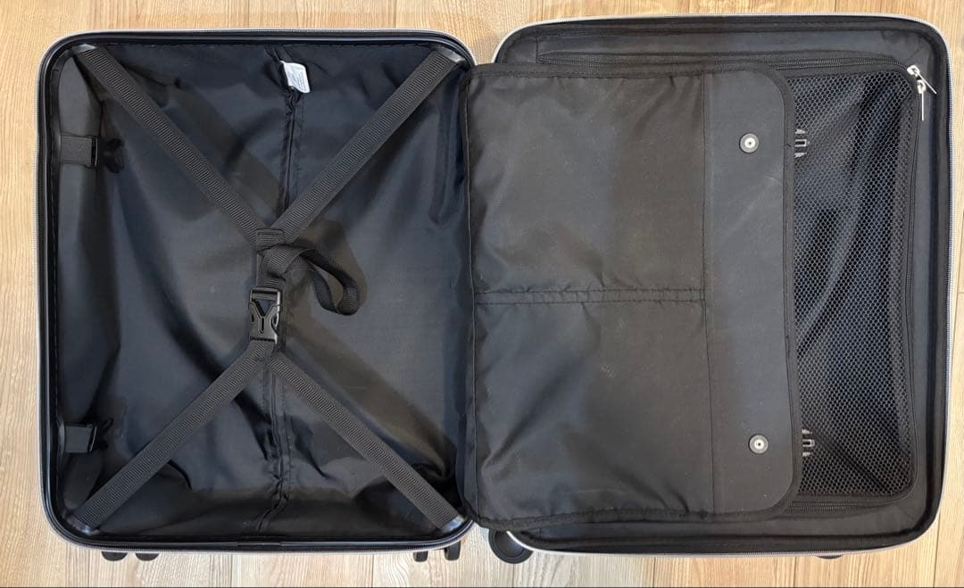 【1回使用】ACE エーススーツケース 機内持ち込み 38-46Lサイズ