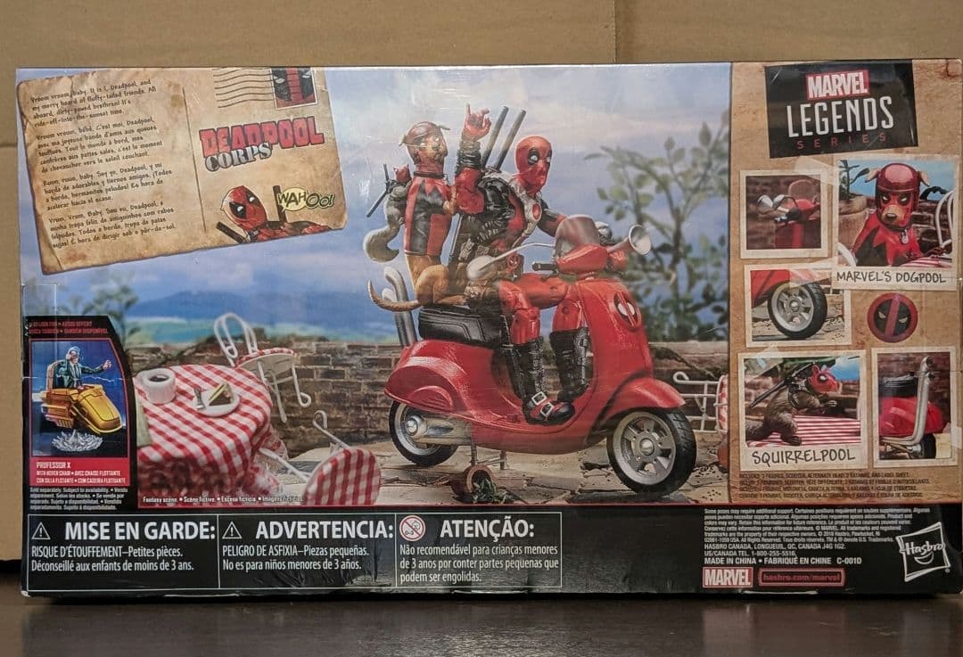 マーベルレジェンド デッドプール・コープス & スクーター デラックスパック