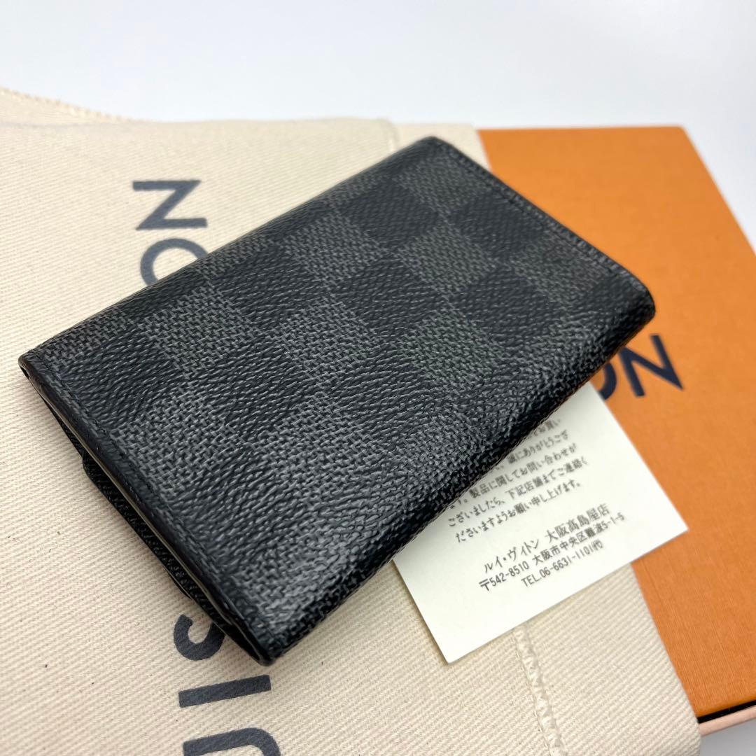 鑑定済 ルイヴィトン グラフィット キーケース6連