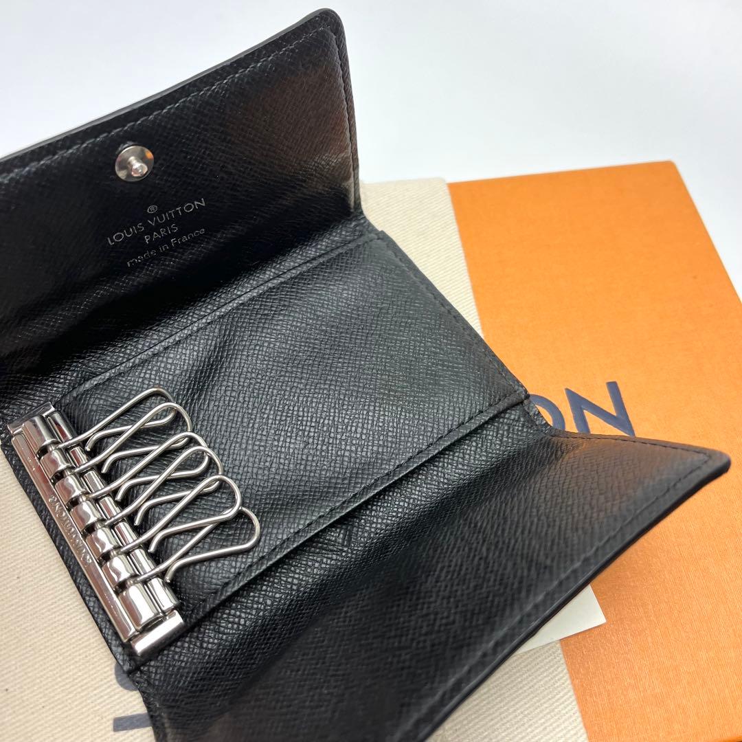 鑑定済 ルイヴィトン グラフィット キーケース6連