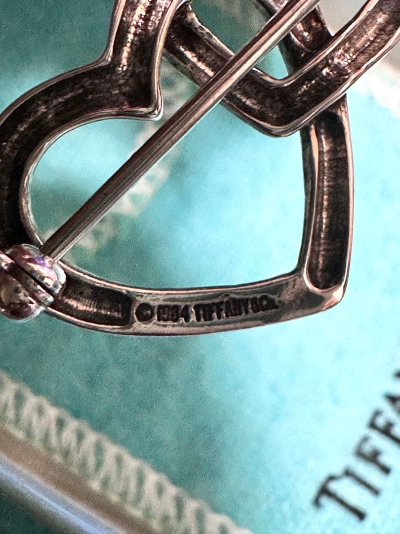 TIFFANY&Co./ティファニー シルバー925 トリプルハート ブローチ