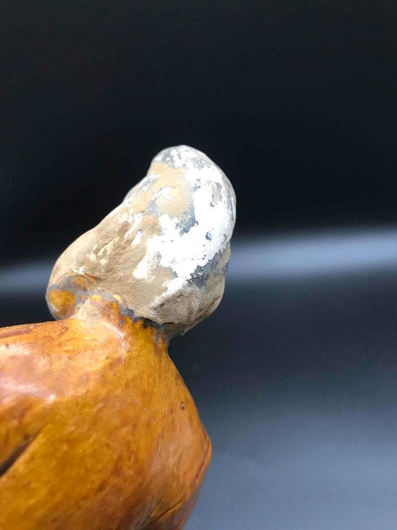 中国古玩　唐時代　唐三彩胡人像　三彩俑　旧家コレクション　蔵出し(A-8)