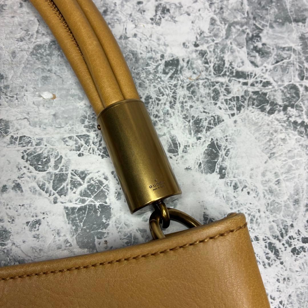 ✨GUCCI✨　グッチ　ワンショルダーバッグ　レザー　ハンドバッグ