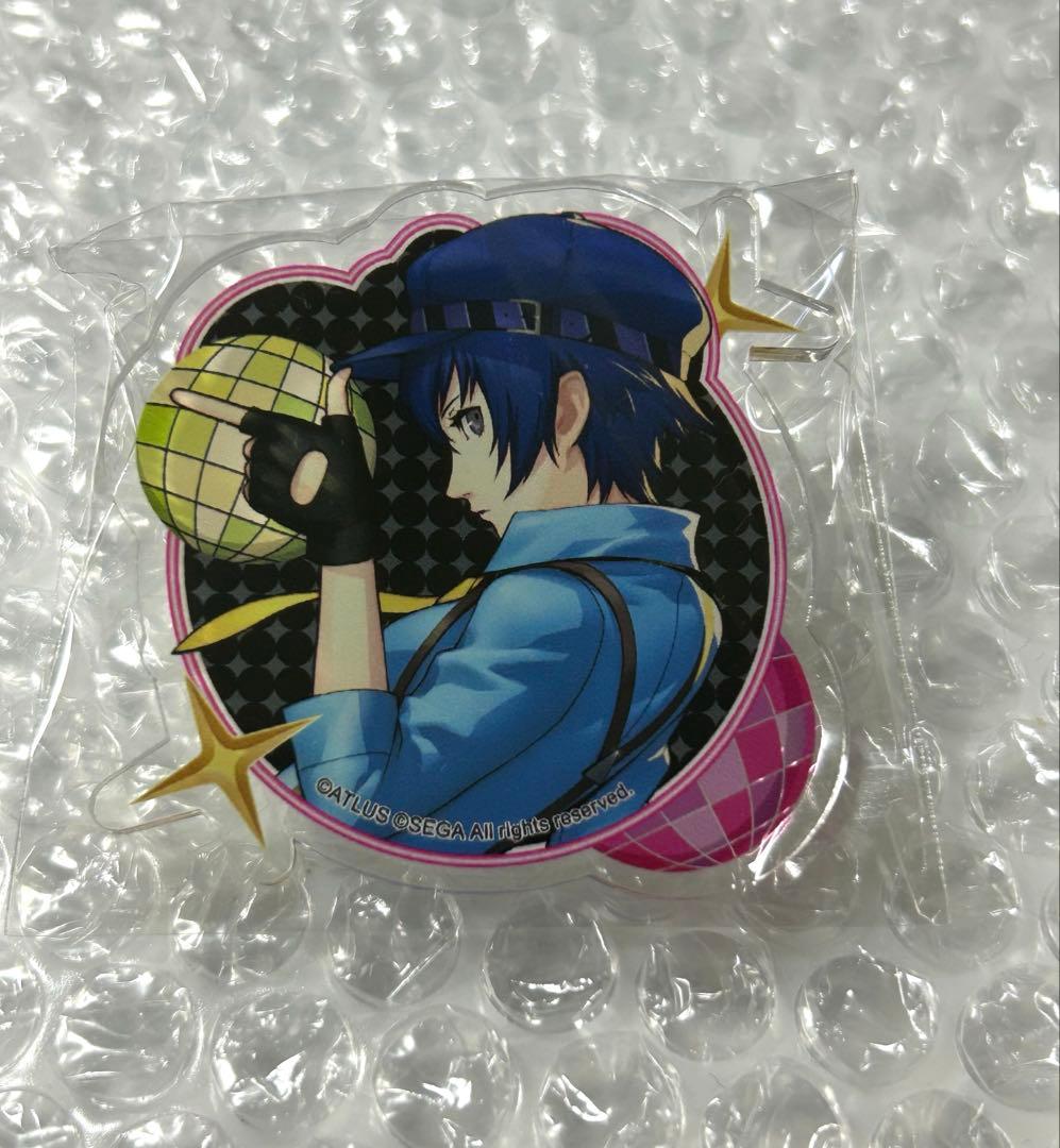 ペルソナ4 ダンシングオールナイト アクリルバッジ　白鐘直斗