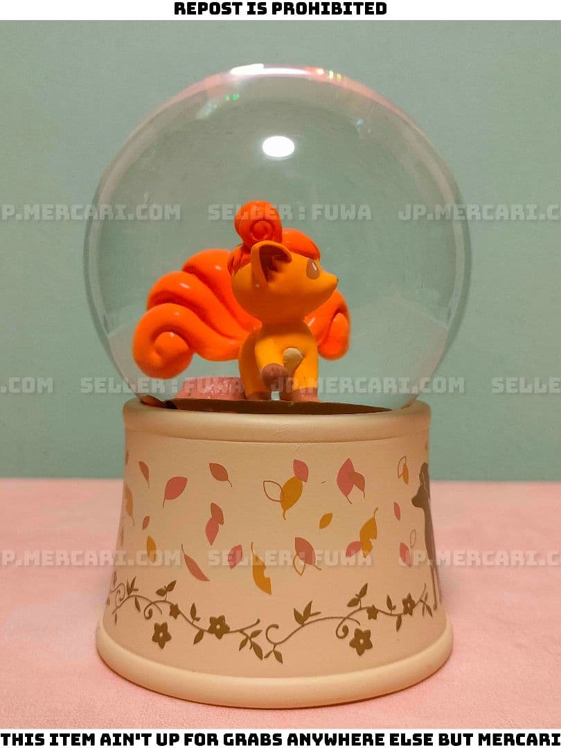 【未使用】ポケットモンスター ポケモン アローラ ロコン スノーグローブ