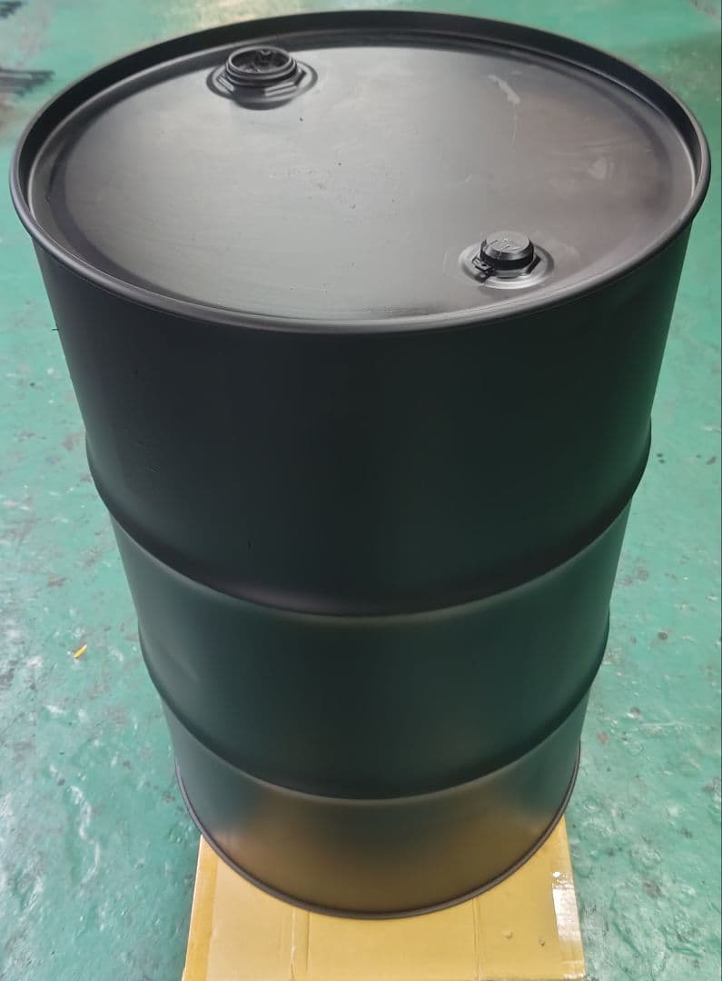『世界に一つだけのドラム缶』マットブラック　金属製ドラム缶　リメイク