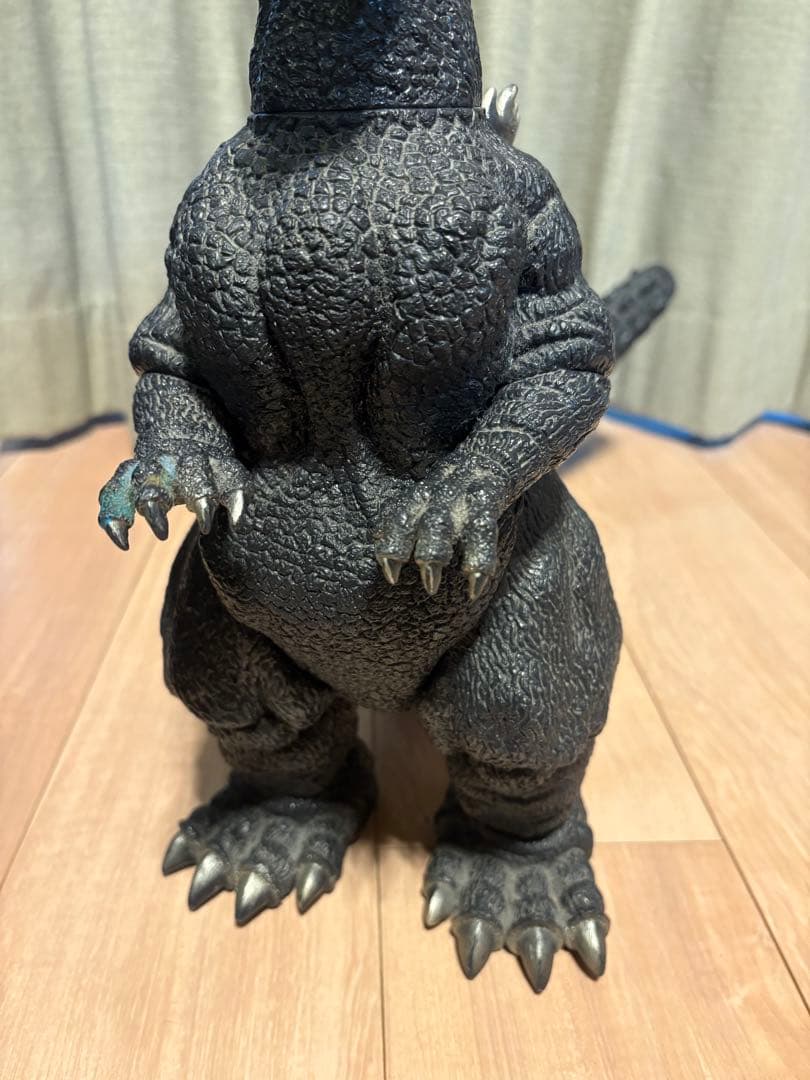 ゴジラ　特大ソフビ　フィギュア　1991（右手塗料付着あり）