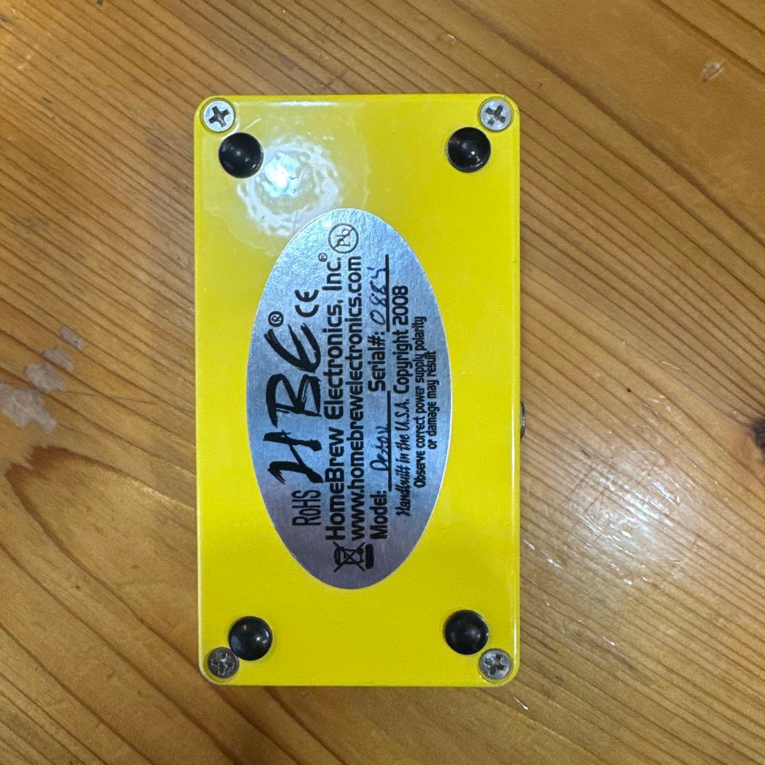 開封済み未使用　HBE Detox EQ ギターエフェクター