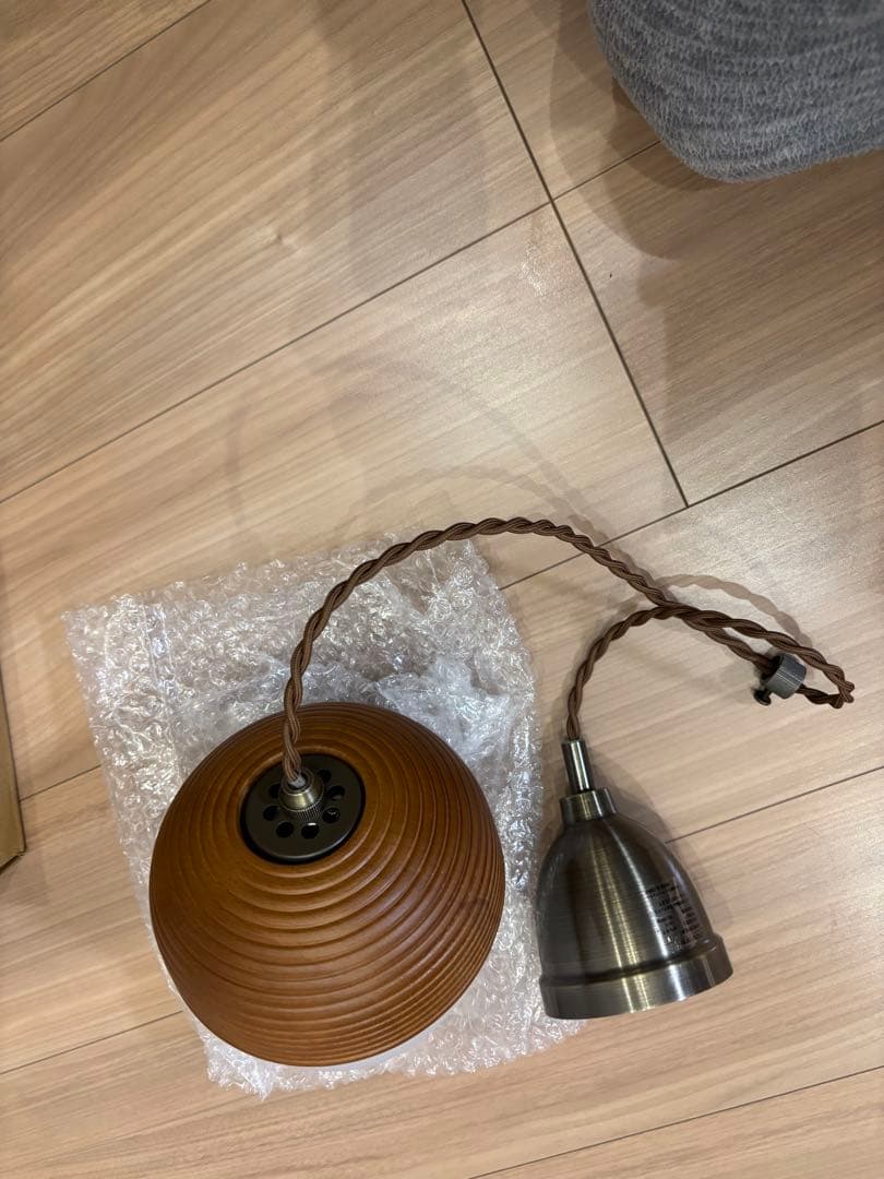 北欧ペンダントライト LT-9781/9782 ブラウン/ホワイト