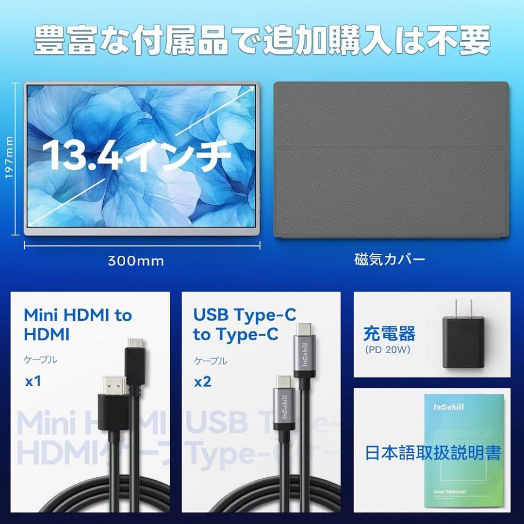 CASKING モバイルモニター 10.5インチ　新品未使用