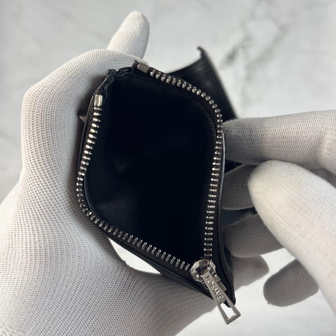 美品✨️LOEWE ロエベ 三つ折り財布 バーティカルウォレット 財布