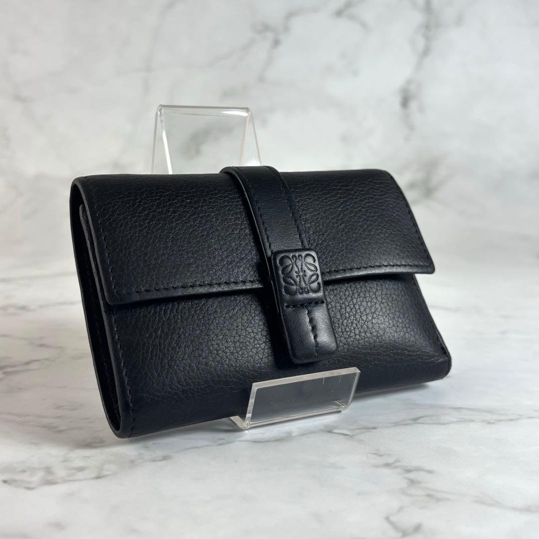美品✨️LOEWE ロエベ 三つ折り財布 バーティカルウォレット 財布