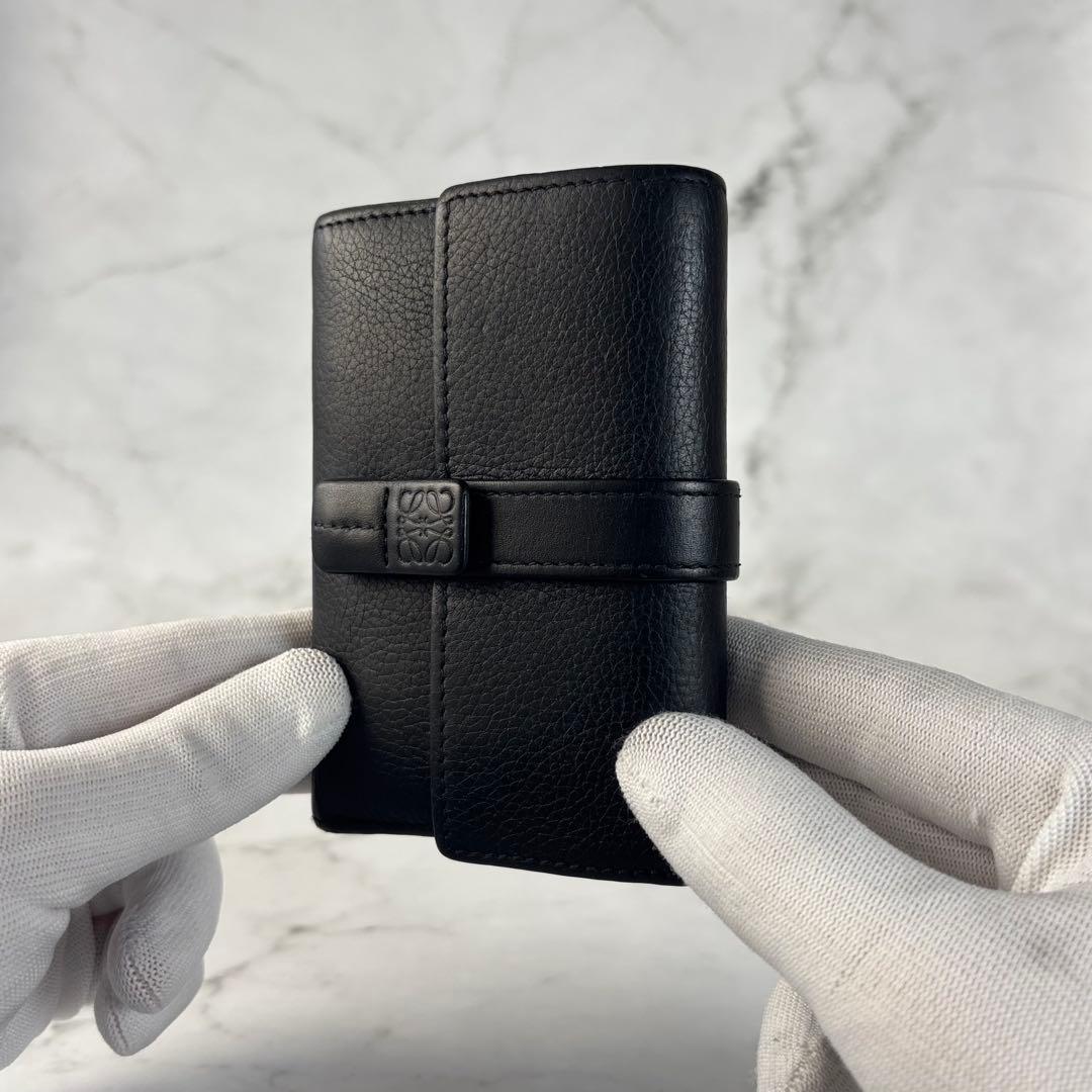 美品✨️LOEWE ロエベ 三つ折り財布 バーティカルウォレット 財布