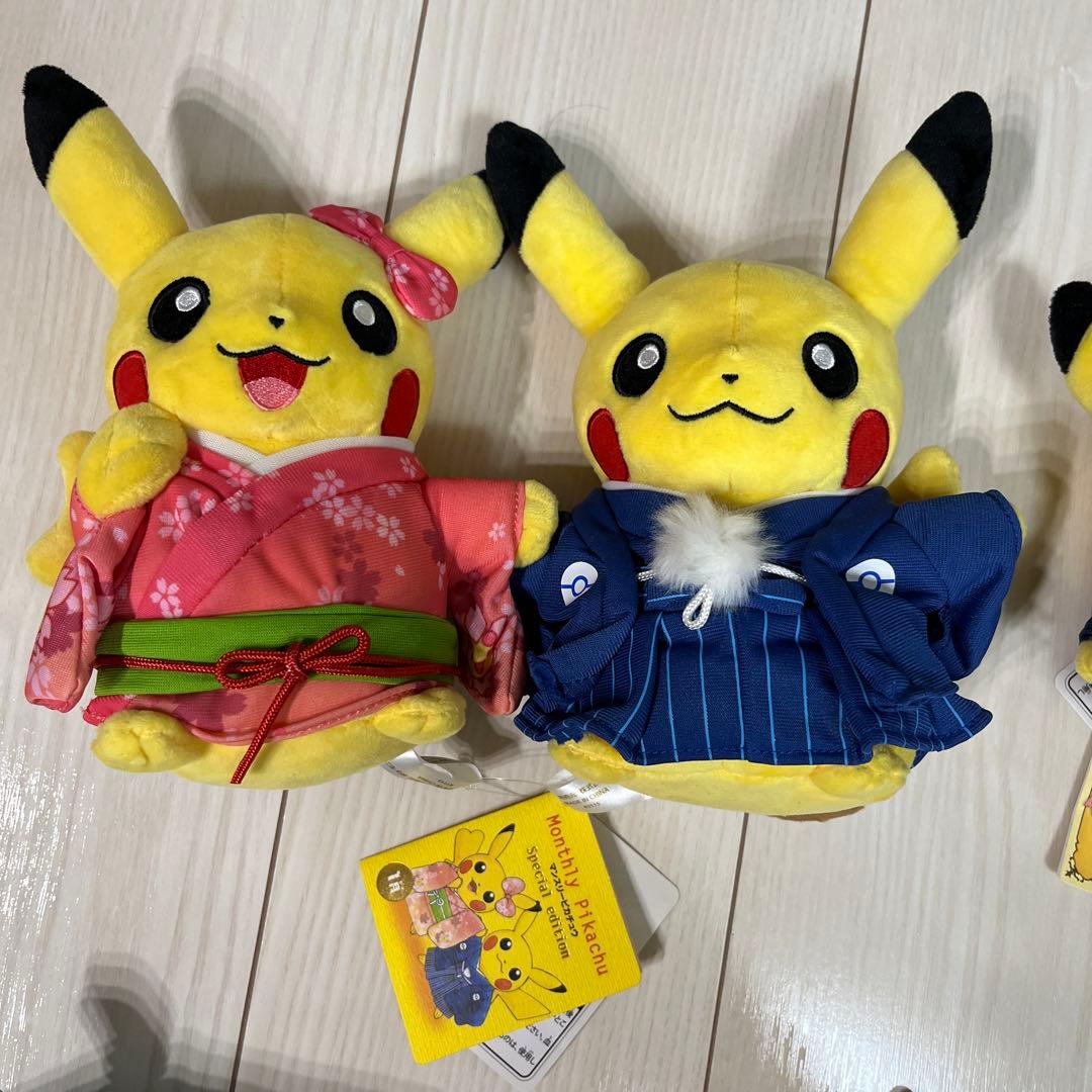 マンスリーペアピカチュウ 10体セット