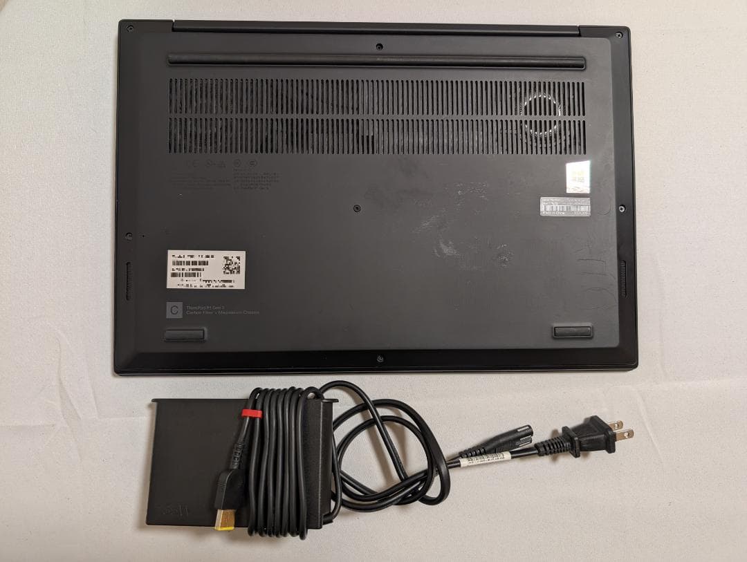 Windowsノート本体 ThinkPad P1 Gen3 i7/32G/1T/512GB/15.6/4K