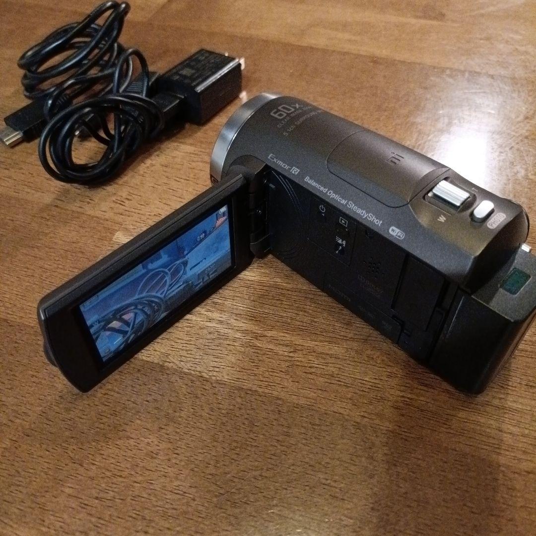 19年製Sony HDR-CX680 ビデオカメラ 本体
