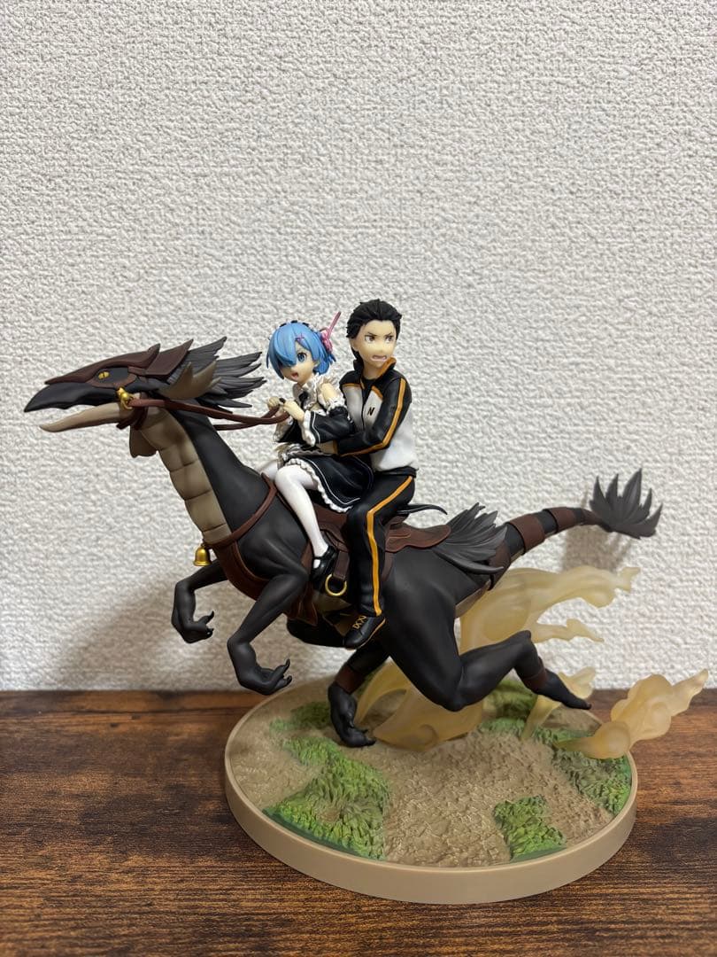 Re:ゼロから始める異世界生活 レム&スバル フィギュア 白鯨攻略戦Ver