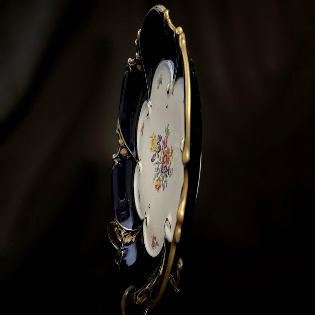 [希少]ヘンネベルク　キャビネットプレート　東ドイツ時代　アンティーク