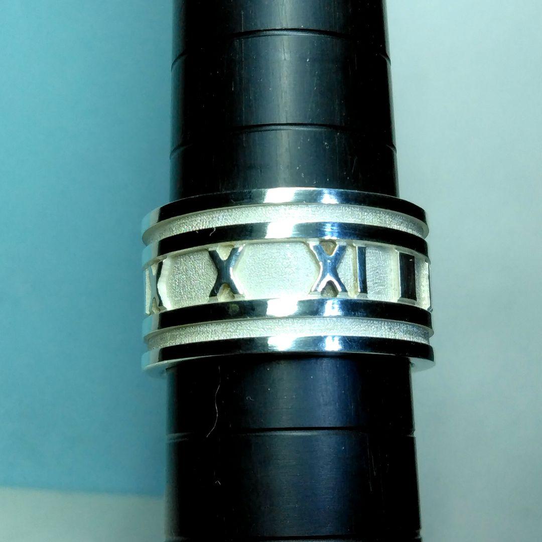 ティファニーアトラスワイドリング　19号　新品仕上げ　ほぼ無傷未使用に近い