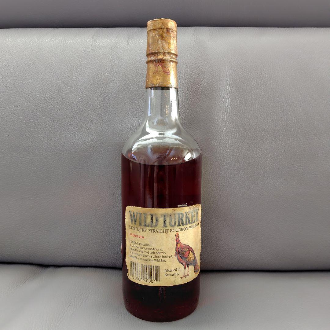 【。。】ワイルドターキー8年 旧 750ml