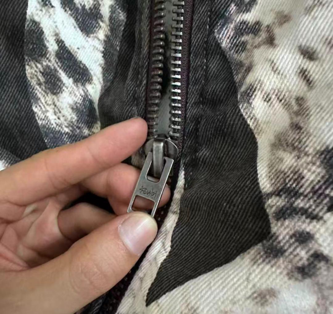 即日発送 MOWALOLA レオパード柄 ボンバージャケット M