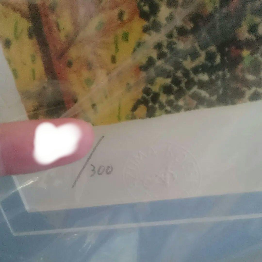 山下清 日本平の富士 日本平よりの富士 リトグラフ 版画