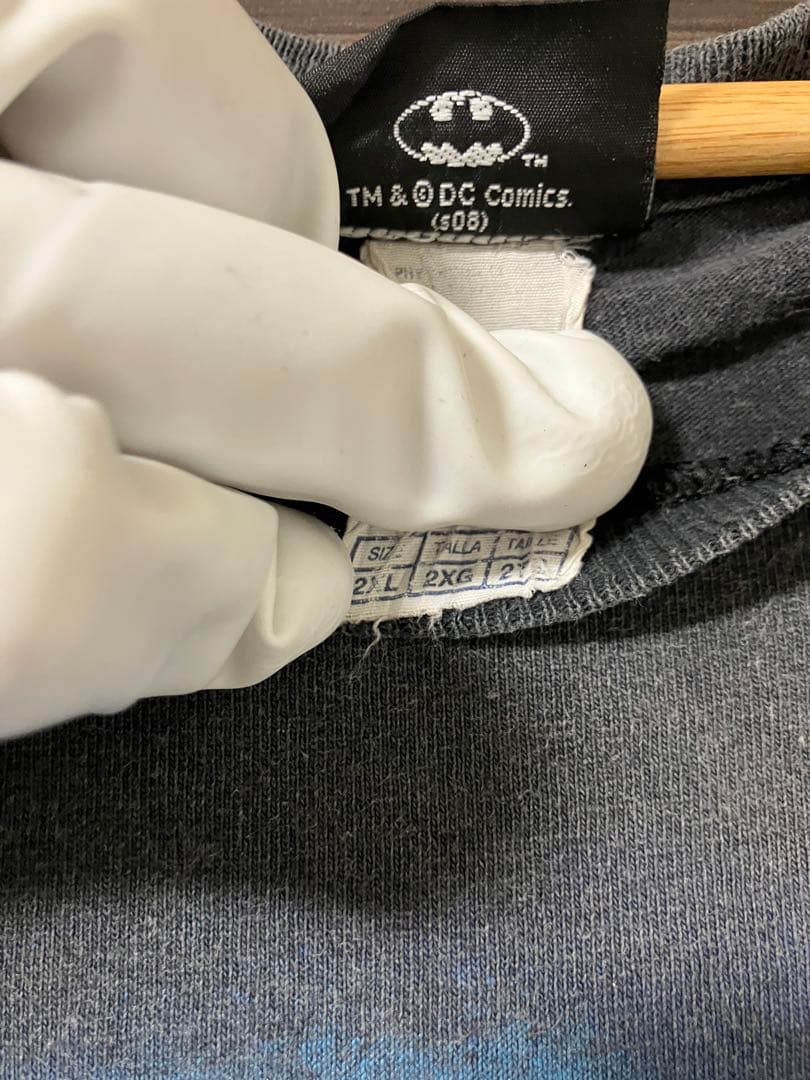 【ジョーカー】2XL Tシャツ フェード ヴィンテージ ダークナイト バットマン