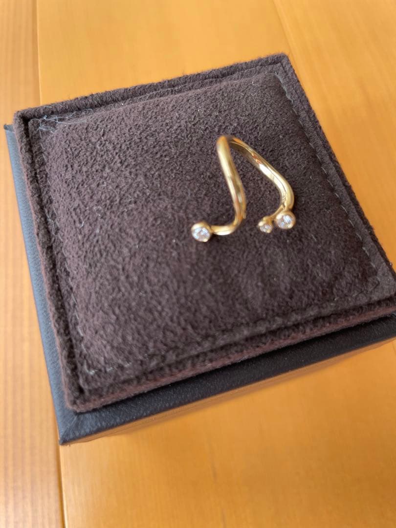 コデラトモコ　K18 ダイヤモンドリング　1号、2号