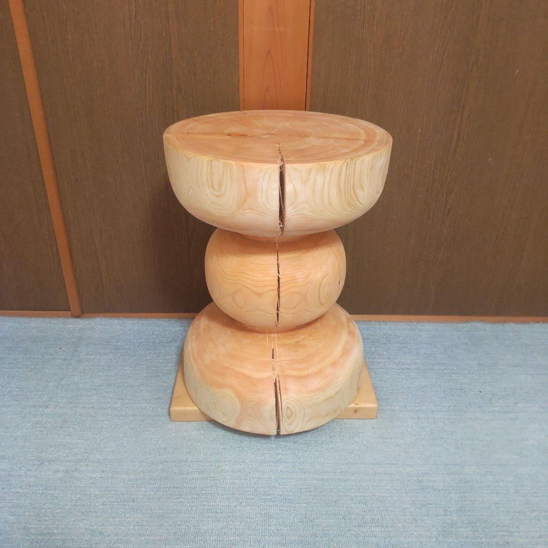 fukuさん専用檜丸太椅子 スツール