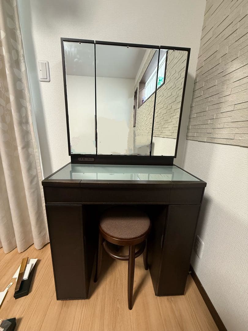 【引き取り可】大塚家具　ドレッサー　鏡台