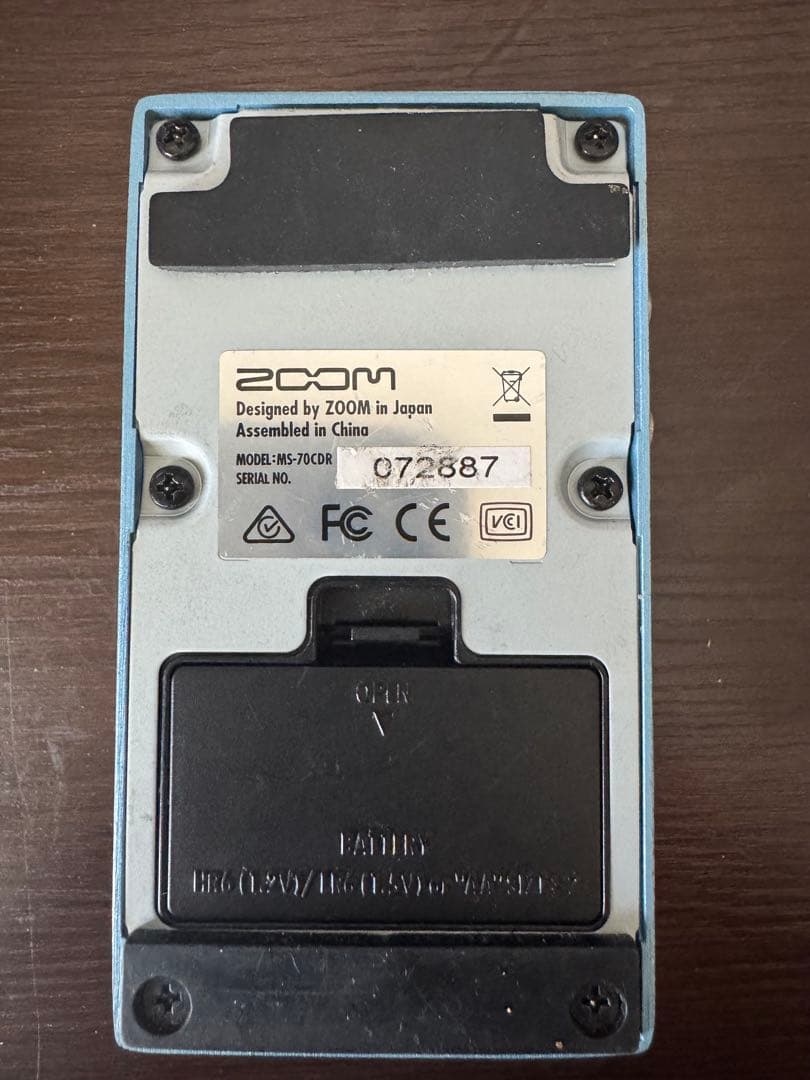 ZOOM MS-70cdr マルチストンプ 空間系　マルチエフェクター