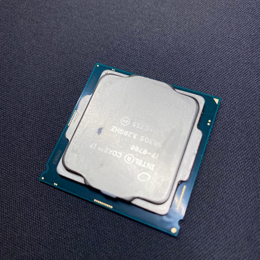 K*n様 美品　Intel Core i7-8700（3.20GHz）CPU