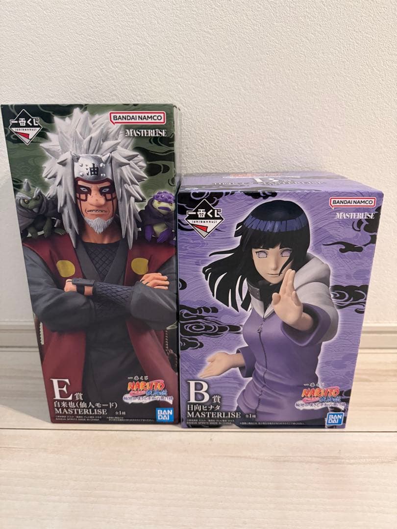 一番くじ NARUTO B賞 E賞　自来也　ヒナタ