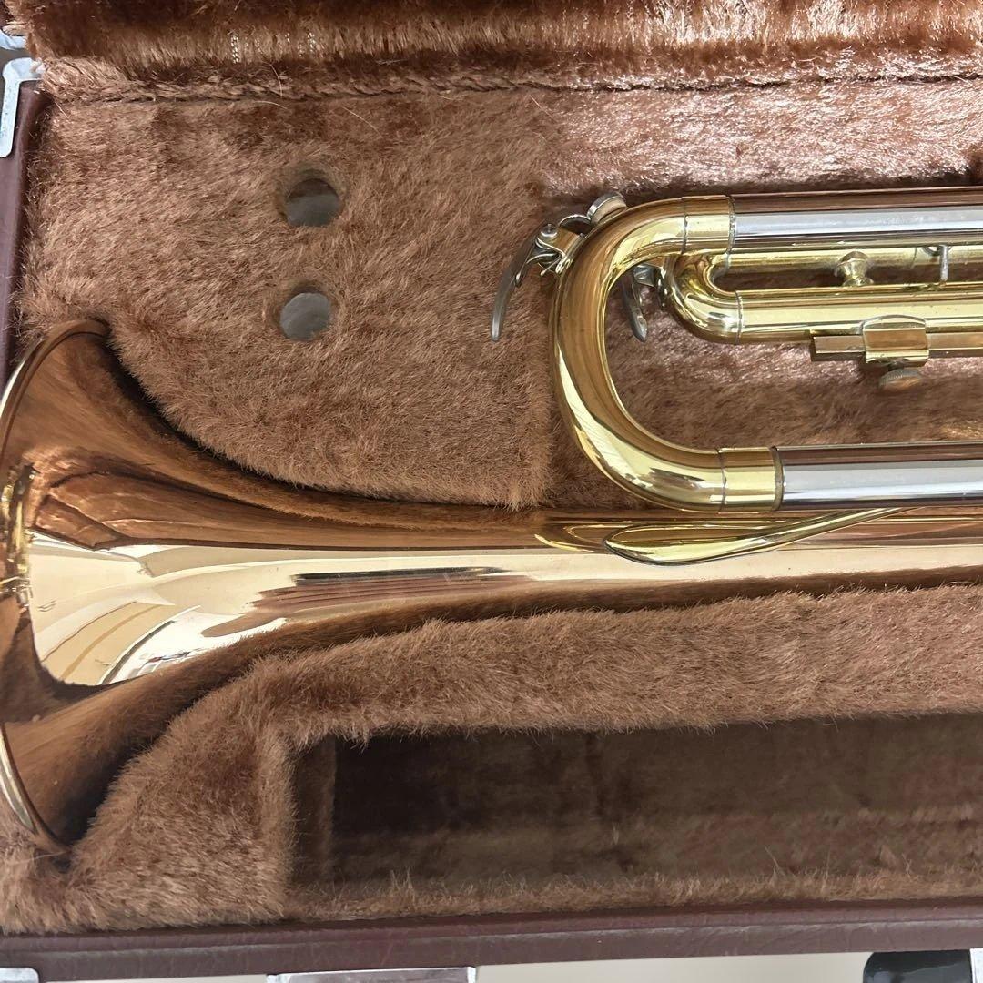 希少✨YAMAHA トランペット　YTR-333 赤ベル ハードケース付き 名機