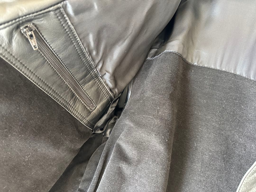 吉*郎様 ★実物★デッドストック★ドイツ連邦州警察★ライダース・レザージャケット