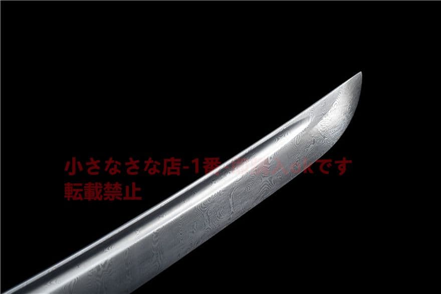 武具　刀装具　日本刀　模造刀　 肋差   短刀 【御魂】 文様鋼ねじれ紋様侍刀