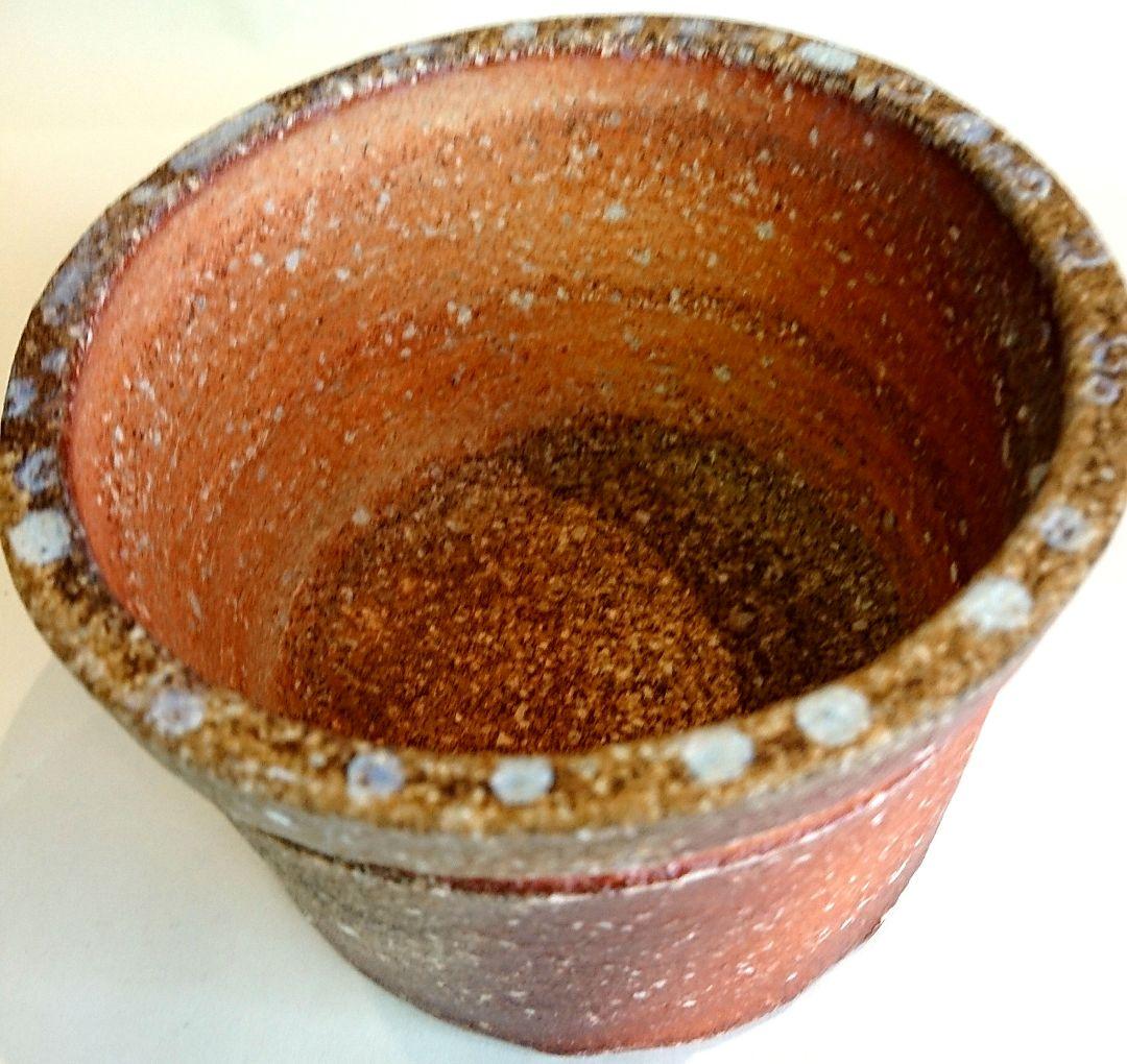 【茶道具】信楽 建水 高橋楽斎作